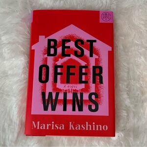 Best Offer Wins by Marisa Kashino BOTM hardcover book EUC